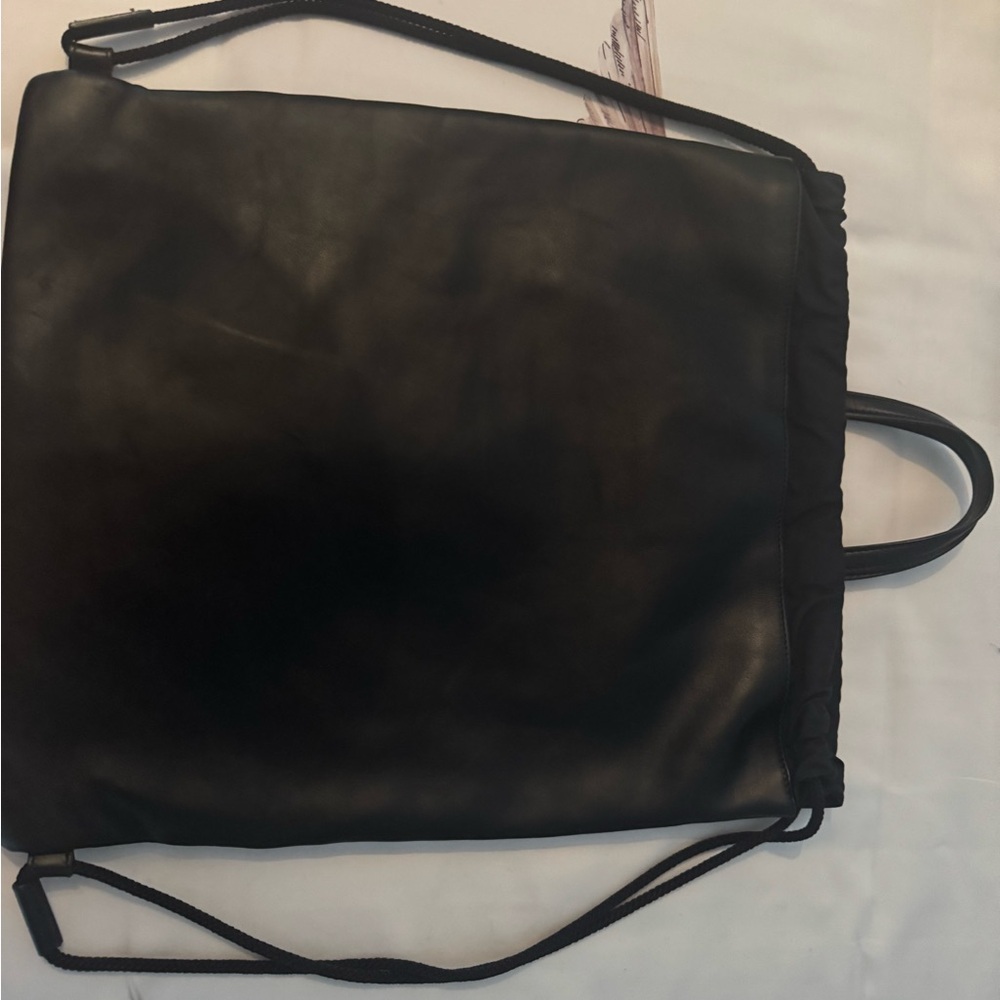 Gucci Black and Yellow Drawstring Backpack - Picture 8 of 9